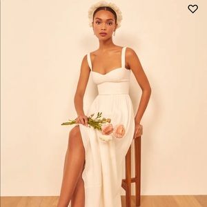 REFORMATION DRESS, HOLLYHOCK